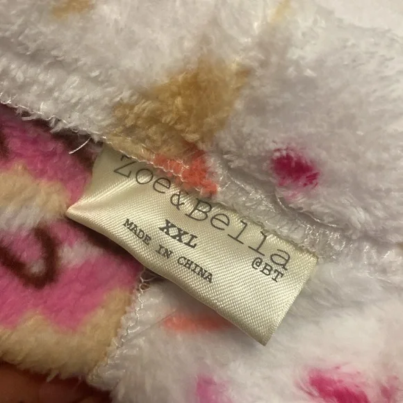 ⬇️Soft fuzzy donut print pajama lounge pants - Picture 4 of 5